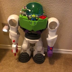 Fisher-Price imaginext Disney buzz lightyear robot